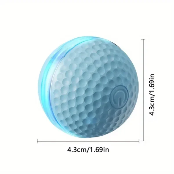 Smart Cat Toys Ball Automatic - Interactive Pets Electric Rolling Teaser USB Rechargeable - Kitty Moving Bouncing ball - Image 4