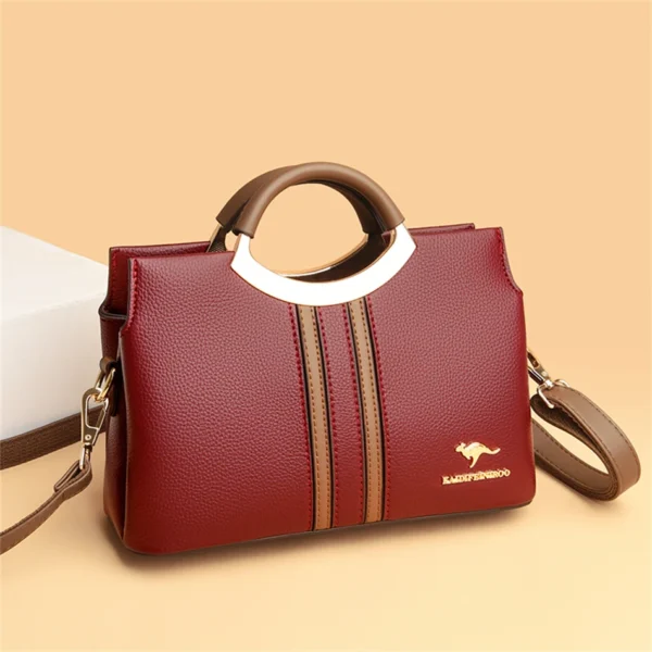 Luxury Designer Crossbody Bag for Women 2026 Brand 3 Layers Handbag - Top Quality Leather Shoulder Totes Sac - Image 7