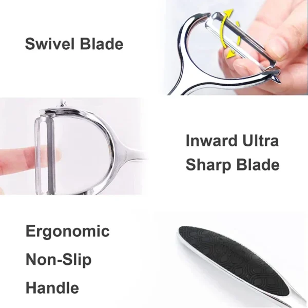 Stainless Steel Potato Peeler Vegetable Peeler Multi-function Carrot Grater Fruit Tools Kitchen Accessories cuisine pelador - Image 5