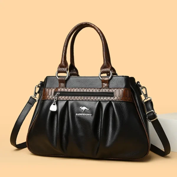 Three Layers Luxury Casual Tote Women Bag High Quality Leather Ladies Hand Bags for Women Big Shoulder Crossbody Bags Sac A Main - Image 2