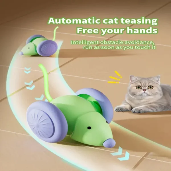 Smart Cat Toys Ball Automatic - Interactive Pets Electric Rolling Teaser USB Rechargeable - Kitty Moving Bouncing ball - Image 10