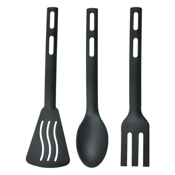1/3PCS Nylon Kitchen Utensils Set Kitchen Cooking Tools Slotted Turner Solid Spoon Fork Children Spade Fork Spoon Dinnerware - Image 5