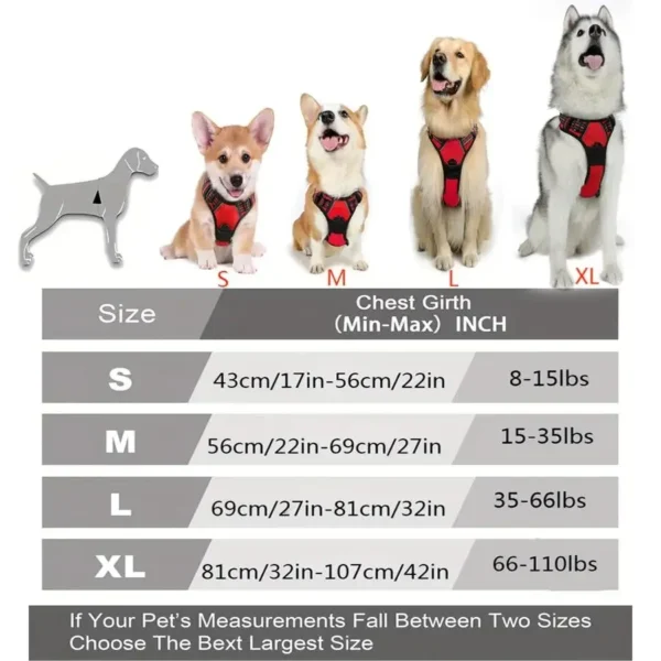 Dog Collars Harness - Big Vests Leash for your Pet - Image 3