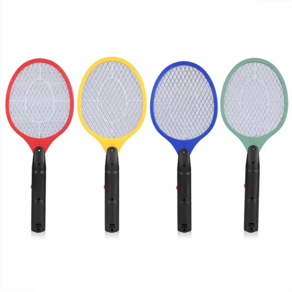 Battery-Operated Bug Zapper Racket – Cordless Electric Fly Swatter and Mosquito Killer – Portable Handheld Pest Control Mesh for Home, Kitchen, Backyard, and Camping - Image 2