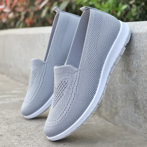 Women's Summer New Casual  Shoes, Single Ladies Shoes Soft Sole Mom's Flat Shoes 2025 Free Shippiing Shoes - Image 2