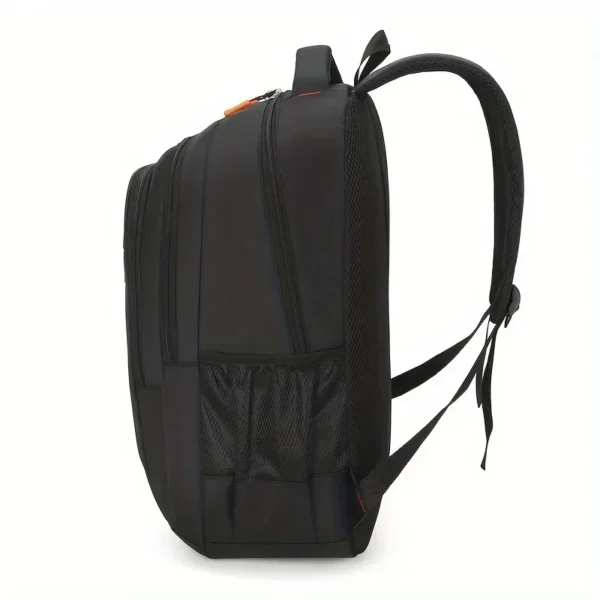 Men's Large Capacity Waterproof Backpack – Casual Everyday Rucksack with Adjustable Straps – Professional Laptop and Computer Travel Bag for Work, College, and Business - Image 4