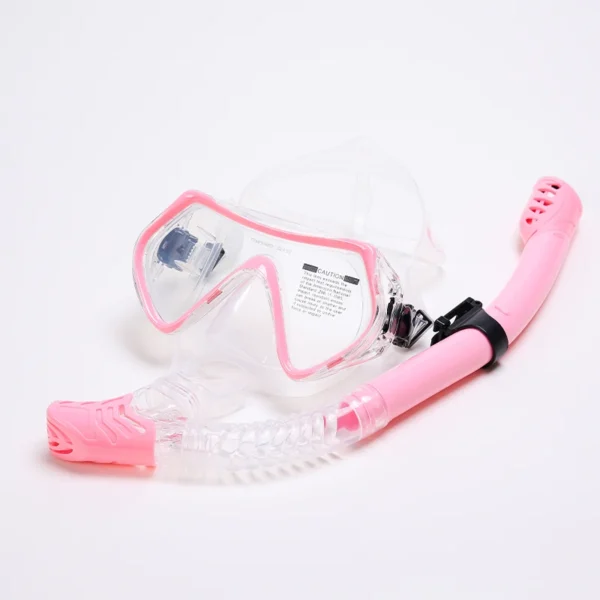 Professional High-Quality Silicone Snorkel Set - High quality silicone diving mirror - Image 4