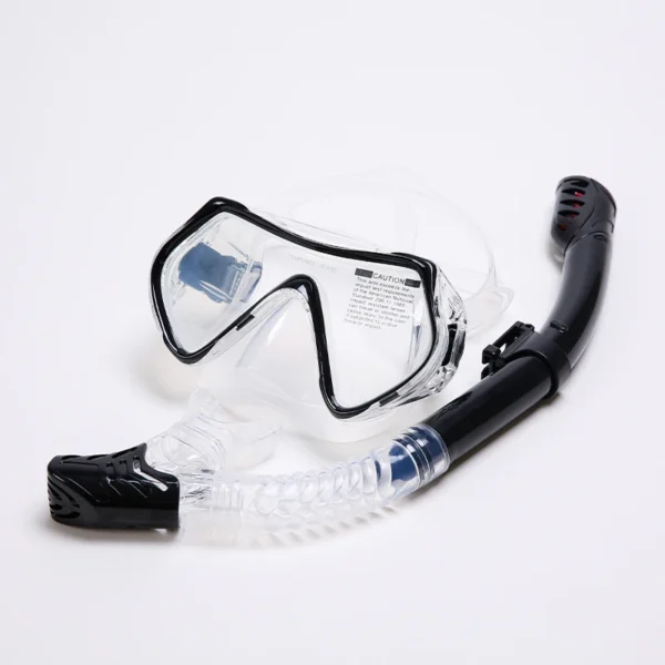 Professional High-Quality Silicone Snorkel Set - High quality silicone diving mirror - Image 3