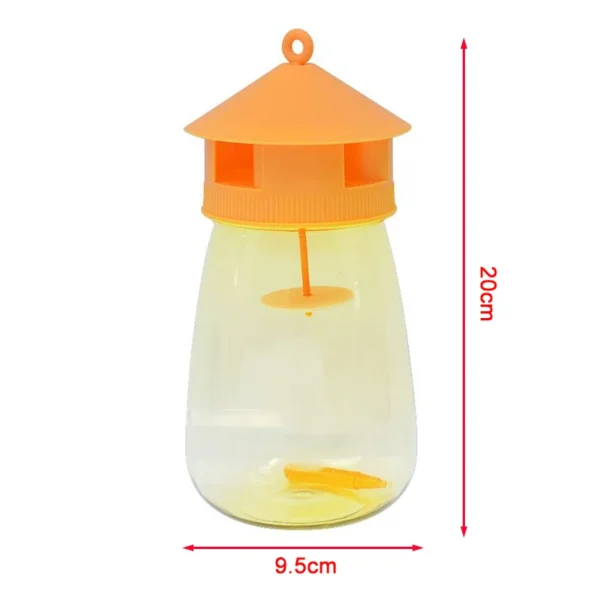 1PCS Wasp Trap Fruit Fly Flies Insect Bug Hanging Honey-Trap Catcher Killer - Image 5