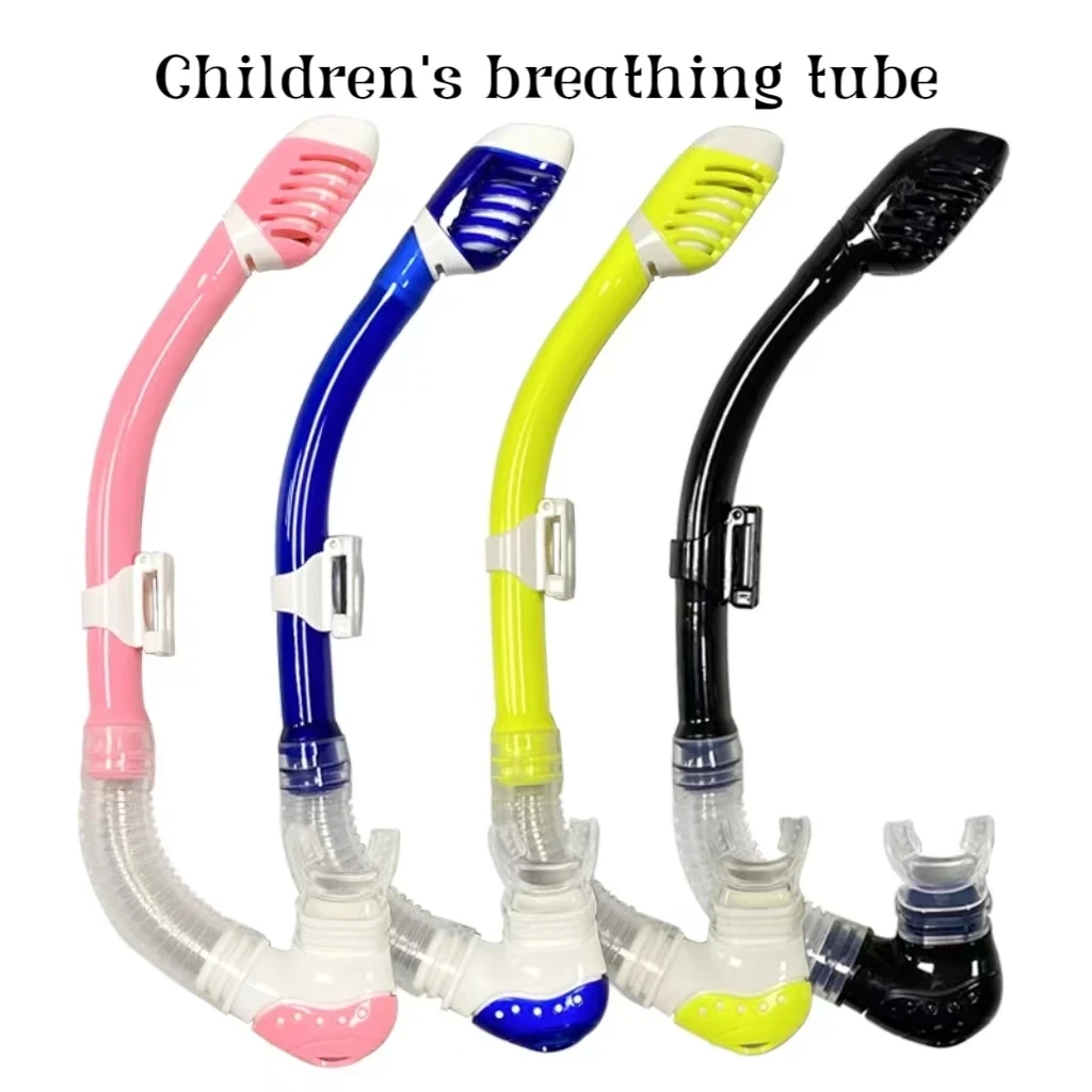 kf-S725cdf6bbd8e4276816f01970723385bj Children's Diving Snorkeling Professional swimming snorkel - snorkel hose kids underwater snorkeling water equipment - Image 1