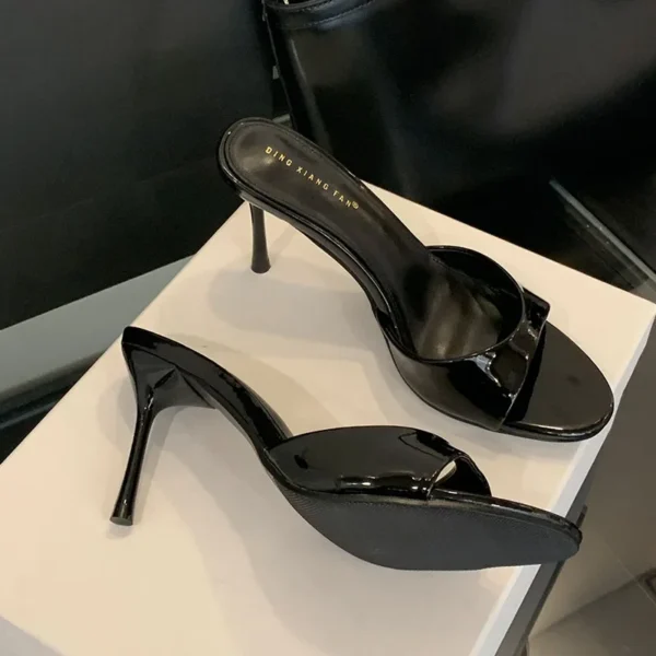 Slip On Women Stiletto Heels Shoes Luxury Fashion, Round Toe Ladies High Heels Pumps Shoes Female - Image 5