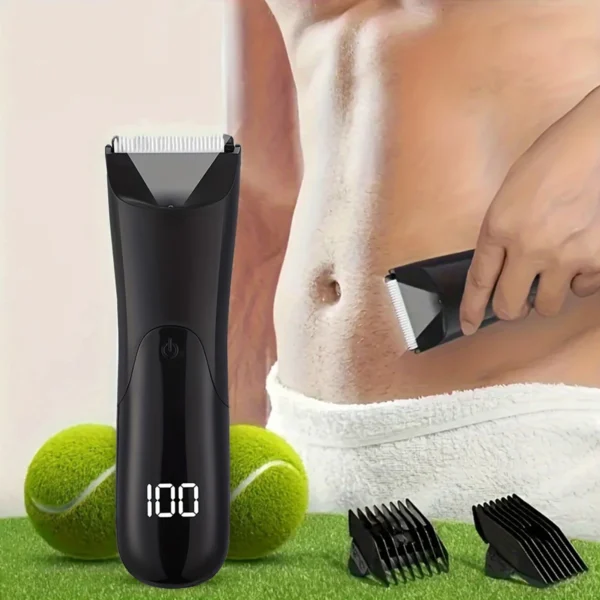 Man Body Hair Trimmer Epilator Groin Trimer For Man Beard Shaver Chest Hair Epilator Armpit Hair Shaver Arms Legs Hair Razors - Image 2