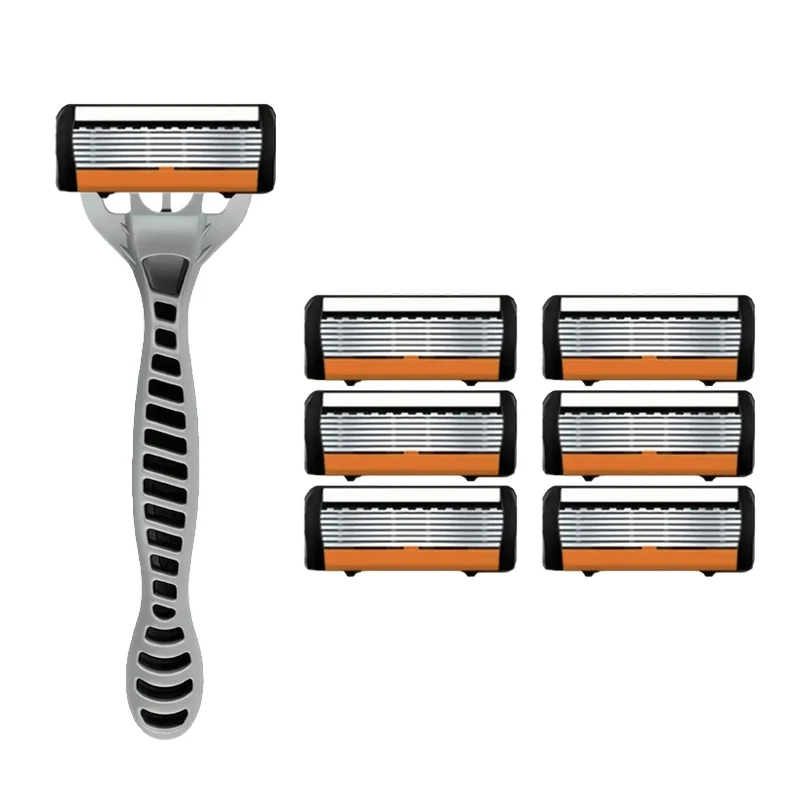 1 Holder & 6 Blades