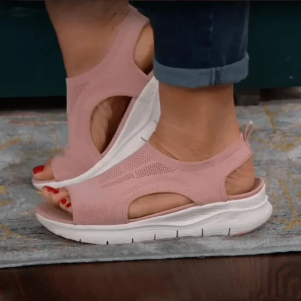 Women Summer Sandals Women's Open Toe Wedge Sandals Ladies Light Casual Shoes Sandalias Mujer - Image 2