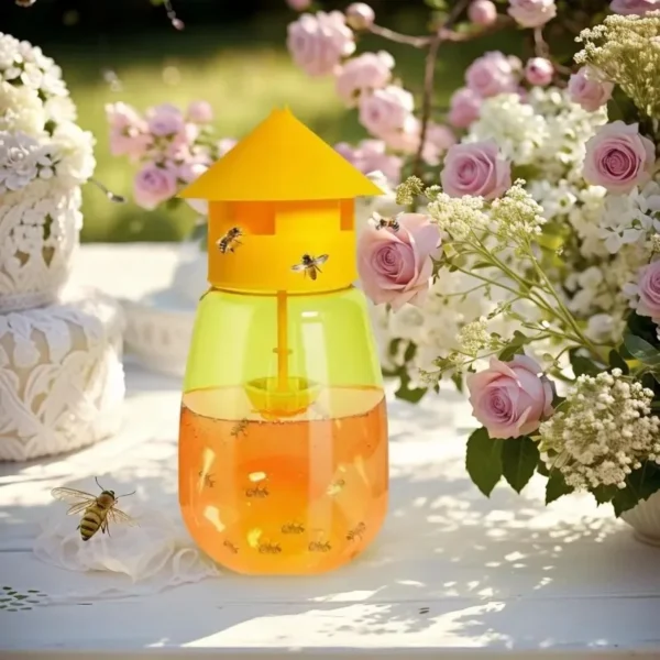 Outdoor Liquid Fruit Fly Trap Bait | Long-Lasting Non-Toxic Wasp & Insect Attractant for Garden Pest Control - Image 6