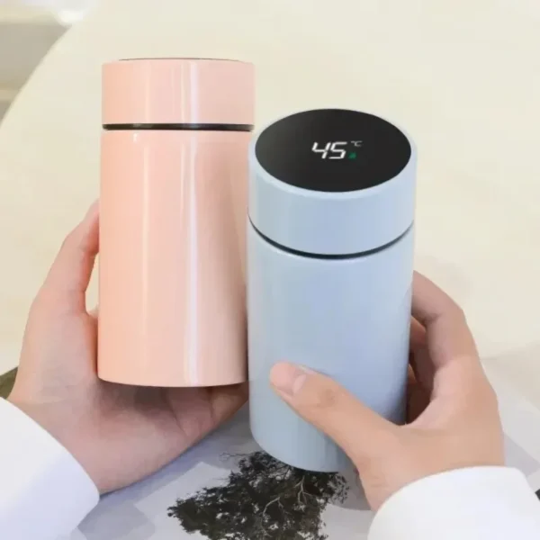 Digital Thermos Bottle Smart Cup with Temperature Display - Stainless Steel Vacuum Bottle Vacuum Flask Coffee Cup - Image 2
