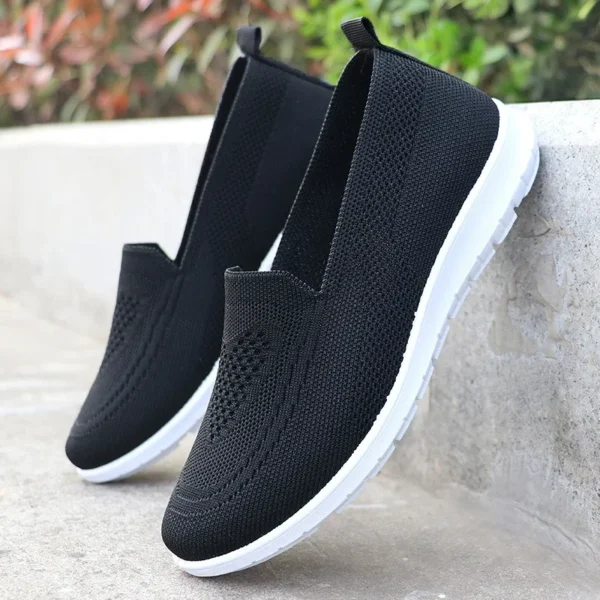 Women's Summer New Casual  Shoes, Single Ladies Shoes Soft Sole Mom's Flat Shoes 2025 Free Shippiing Shoes - Image 4