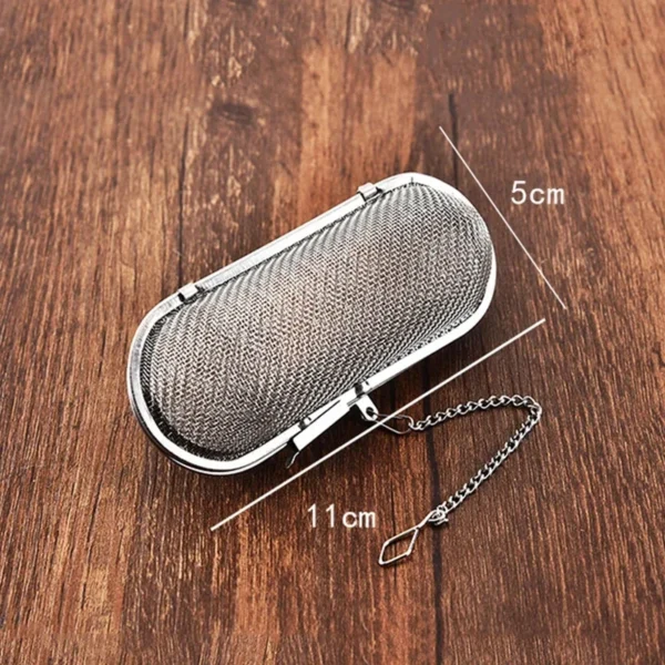 Stainless Steel Tea Infuser Reusable Spice Tea Strainer Fine Mesh Infuser Coffee Herb Spice Filter Kitchen Accessories - Image 5