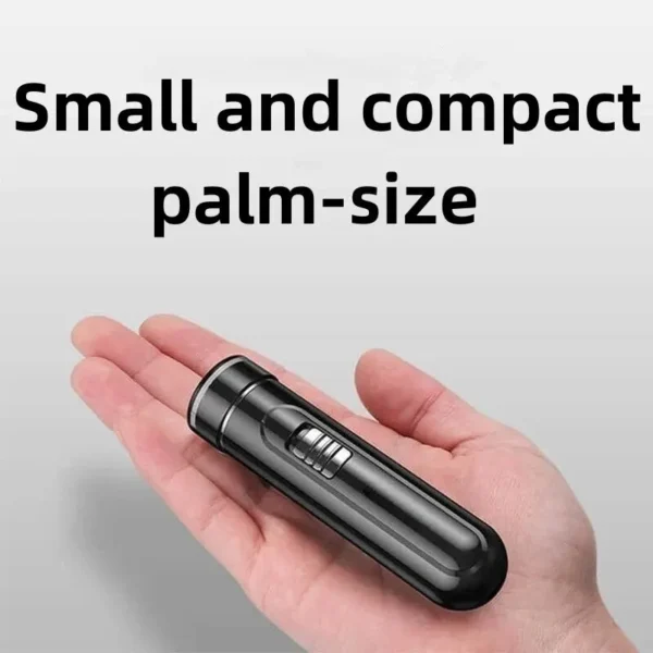 Compact & Convenient Electric Razor for Men - USB Rechargeable, Wet & Dry, Easy One-Button Use - Perfect for Home, Car & Travel! - Image 4
