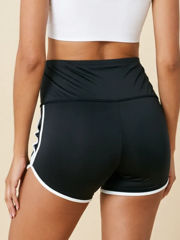 Trim Maternity Yoga Shorts Over Belly Support High Waist Workout Sport Shorts for Pregnant Women Fitness Gym Running - Image 4