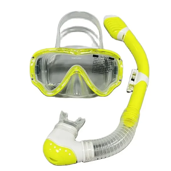New Professional Snorkel Diving Mask and Snorkels Goggles Glasses Diving Swimming Tube Set Snorkel Child Unisex - Image 3