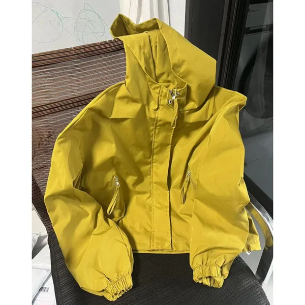 Summer Sun Protection Women's Jacket Long Sleeve Casual Windbreaker Female Hooded Overcoat Loose Basic Coats Outwear - Image 6