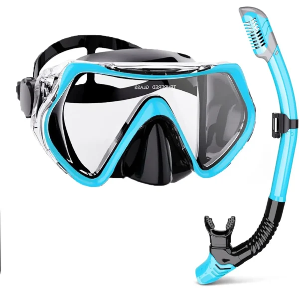 Scuba diving mask snorkeling suit adult silicone skirt anti-fog goggles swimming equipment - Image 5