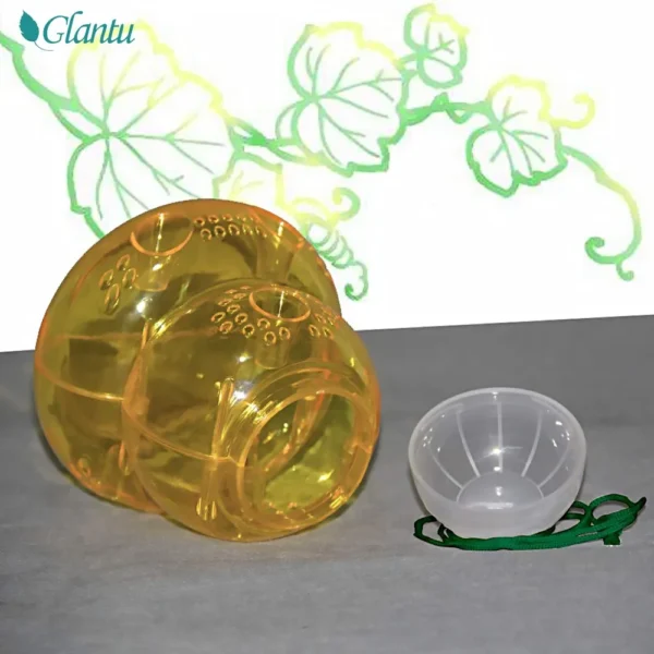 Multi-Hole Outdoor Wasp & Hornet Trap | Reusable Non-Toxic Bee Catcher for Garden, Farm & Yard - Image 6