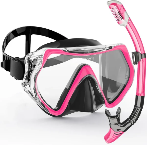 Scuba diving mask snorkeling suit adult silicone skirt anti-fog goggles swimming equipment - Image 4
