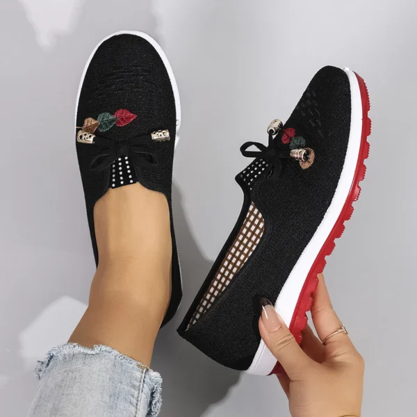 Women's summer breathable mesh flat shoes, women's shoes casual sneakers shoes - Image 3