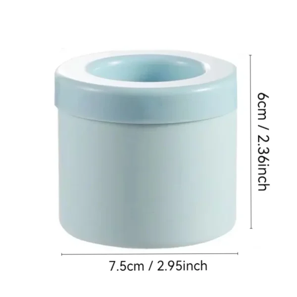 Silicone Ice Cube Mold Round Ice Bucket Summer Homemade DIY Refrigerator Freeze Ice Maker Creative Ice Cube Mold Barware Tools - Image 6