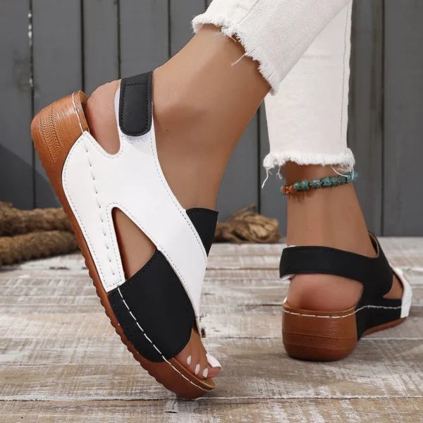 Women Sandals Plus Size Walking Shoes Casual,  Women Sandals Ladies Party Female Footwear Women Sandal - Image 2
