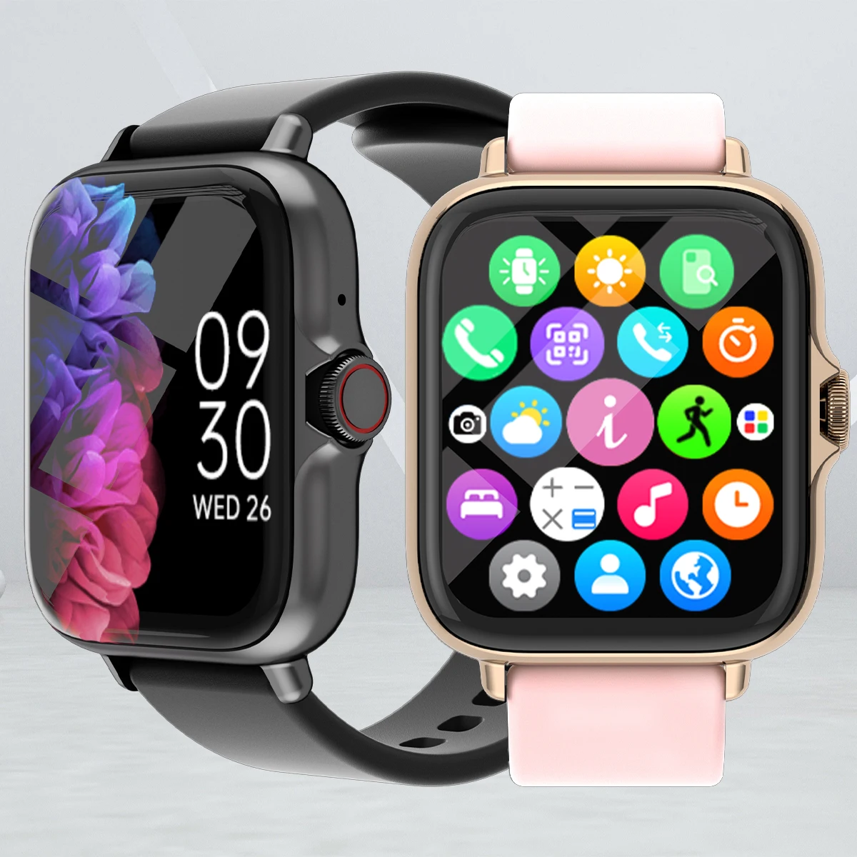 kf-Sf9566c254a794fe194afe259d4d58bb86 Waterproof Smart Watch with Message Answer Call Sleep Monitoring Sports Pedometer Information Alerts For iPhone Android - Image 1