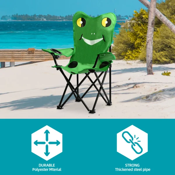 S7 Star Heavy-Duty Mesh Beach Chair (Compact 58cm Height) - Image 8