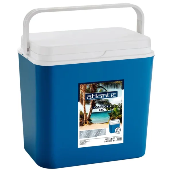 Atlantic Electric Cool Box – Blue Portable Thermal Refrigerator for Camping & Beach (10L, 18L, 24L, 30L) - Image 6