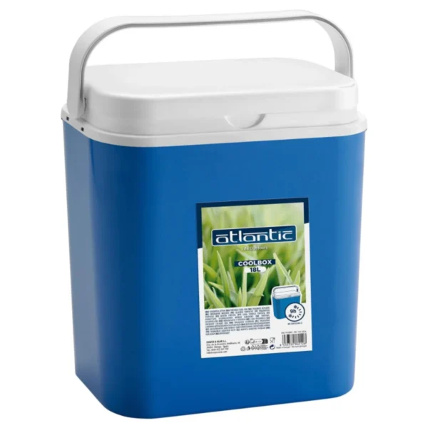 Atlantic Electric Cool Box – Blue Portable Thermal Refrigerator for Camping & Beach (10L, 18L, 24L, 30L) - Image 5
