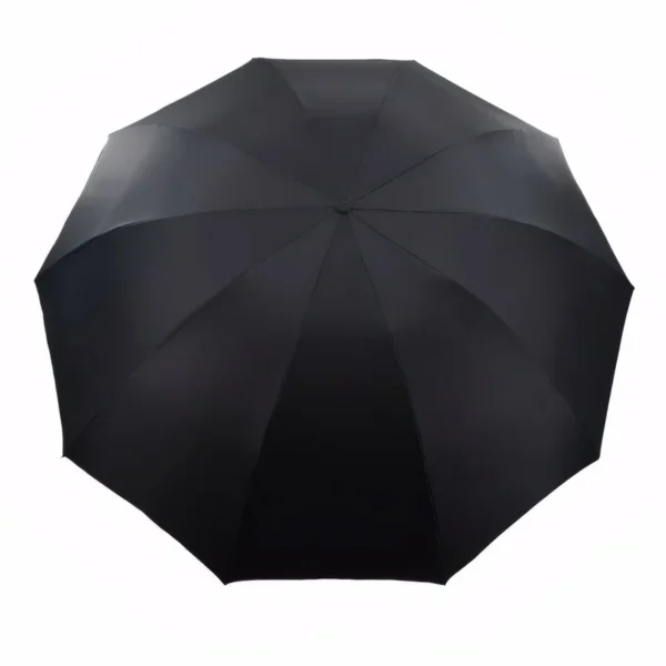 Oversized 130cm Compact Beach & Travel Umbrella | Heavy-Duty Windproof Parasol - Image 3