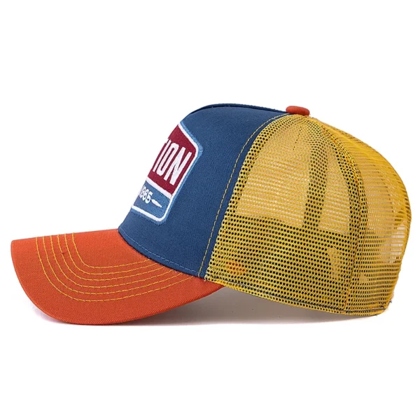 Unisex "STATION" Graphic Trucker Hat | Breathable Summer Mesh Cap - Image 5